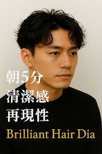 梅雨の朝も「5分セット」でキマる